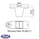 Plastic Feet - Pack of 2